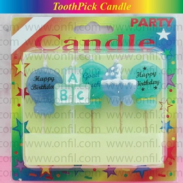 ToothPick Candle Set for new born baby