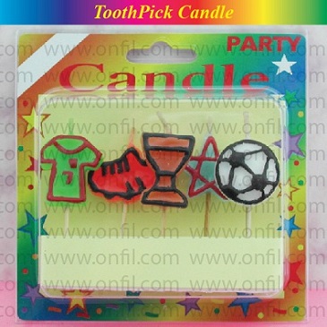 ToothPick Candle Set for sports