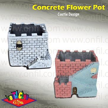 Concrete Flower Pot