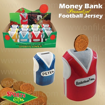 Basket Ball Jersey Money Bank