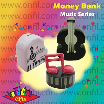 Music Instrument Money Bank