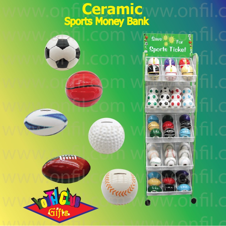 Sports Balls Money Bank