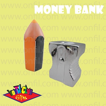 Pencil Set Money Bank